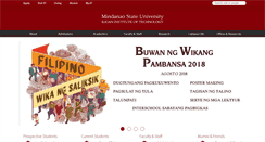 Desktop Screenshot of msuiit.edu.ph